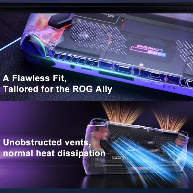 Jsaux Rgb Transparent Back Plate For Asus Rog Ally Console With Tool-1943465060303245317