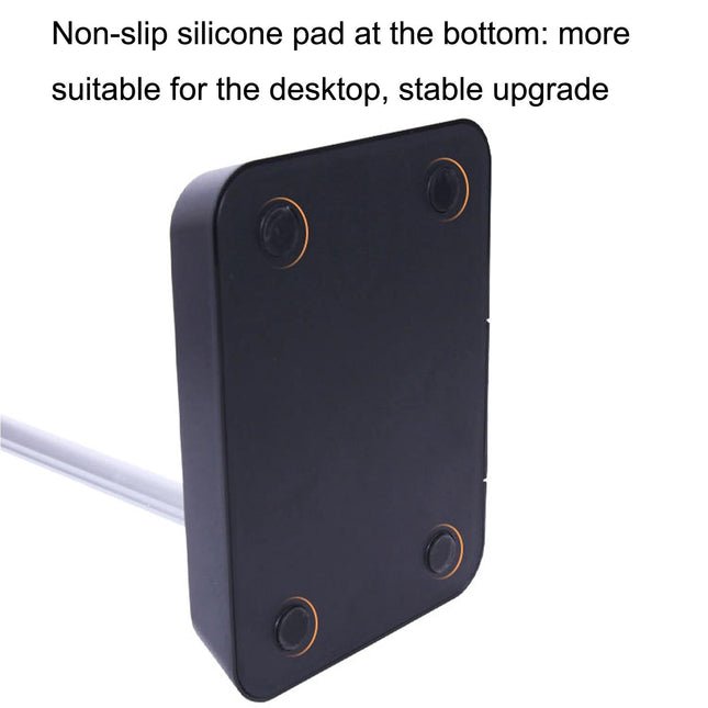 Max Hifylux Headphone Stand With Mobile Phone Holder And Storage Box - Black-1915196921895587844