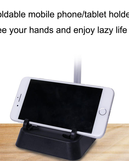 Max Hifylux Headphone Stand With Mobile Phone Holder And Storage Box - Black-1915196921895587847
