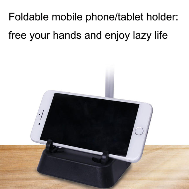 Max Hifylux Headphone Stand With Mobile Phone Holder And Storage Box - Black-1915196921895587847