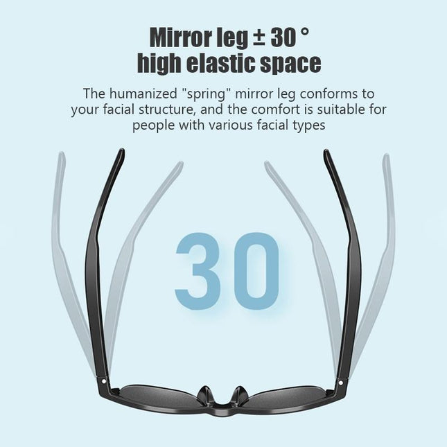 Bluetooth 5.3 Smart Sunglasses With Wireless Headset And Anti-Glare Protection-1915198115951022087