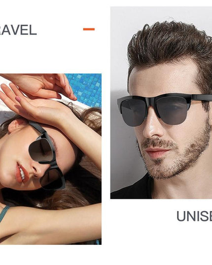 Men Bluetooth Smart Sunglasses With Anti-Strong Light And Anti-Polarized Protection-1915197971364974597