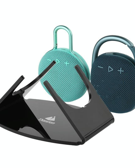 Acrylic Desktop Stand For Jbl Clip 3 / 4 Speaker - Black-1915196909283315718