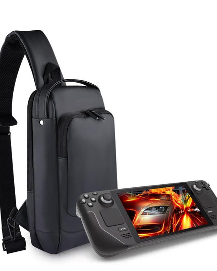 Steam Deck Crossbody Carry Bag - Black-1915196905344864262