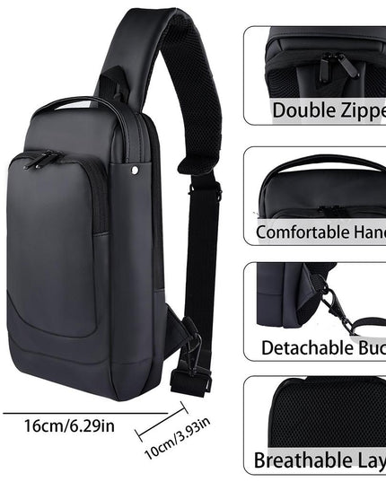Steam Deck Crossbody Carry Bag - Black-1915196905344864259