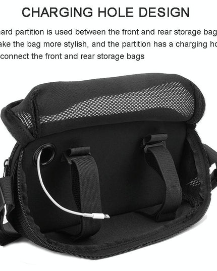 Bluetooth Speaker Messenger Bag For Jbl Flip / Ue Boom / Beats Pill - Black-1915196853897531394