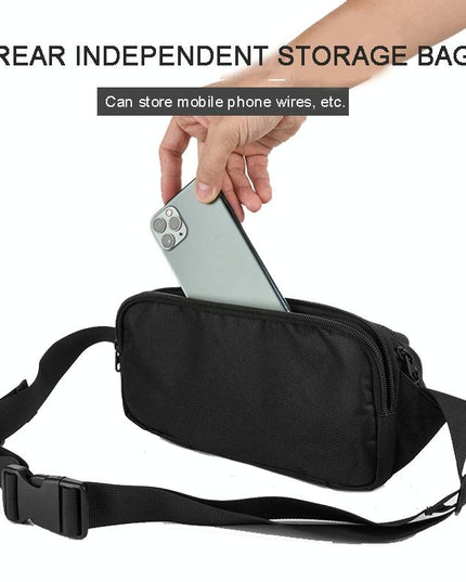 Bluetooth Speaker Messenger Bag For Jbl Flip / Ue Boom / Beats Pill - Black-1915196853897531396