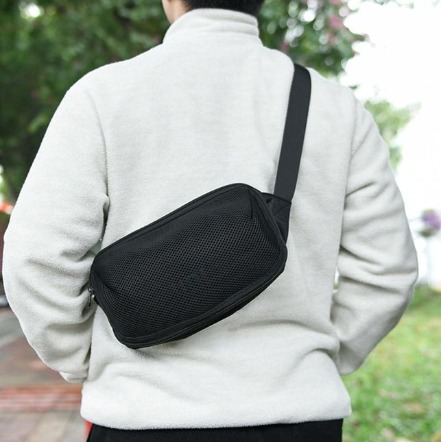 Bluetooth Speaker Messenger Bag For Jbl Flip / Ue Boom / Beats Pill - Black-1915196853897531399