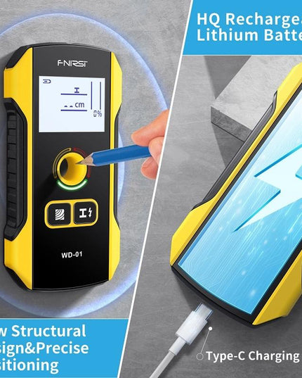 Multifunctional Wall Wire Detector - Load-Bearing Dark Line Scanner-1915197740372070409