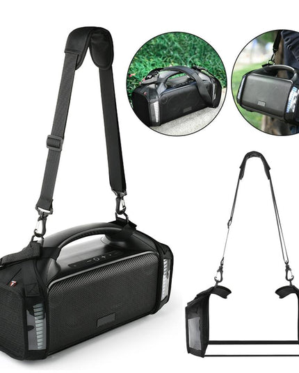 Protective Case For Tribit Stormbox Blast Speaker With Carrying Strap - Black-1915196917927776264