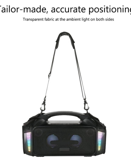 Protective Case For Tribit Stormbox Blast Speaker With Carrying Strap - Black-1915196917927776258