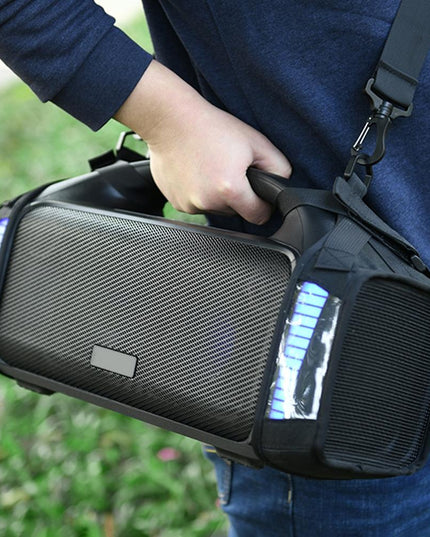 Protective Case For Tribit Stormbox Blast Speaker With Carrying Strap - Black-1915196917927776262