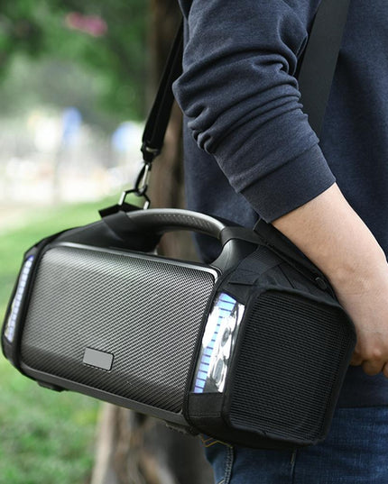 Protective Case For Tribit Stormbox Blast Speaker With Carrying Strap - Black-1915196917927776263
