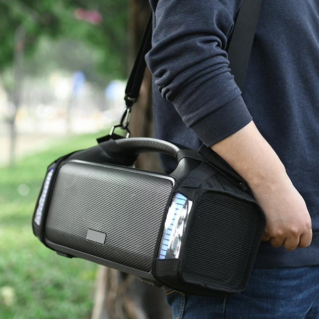Protective Case For Tribit Stormbox Blast Speaker With Carrying Strap - Black-1915196917927776263