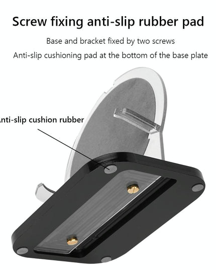 Acrylic Desktop Stand For B & O Beoplay A1 / Beosound A1 2Nd Speaker - Black-1915196935820677125