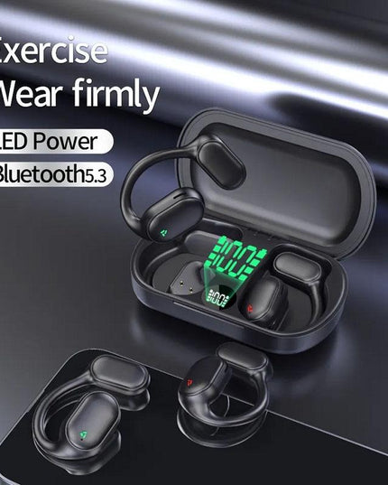 Wireless Earphones With Led Display And Noise Reduction-1915196898327793665