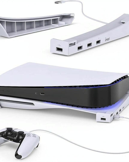 4-Port Usb Hub Base For Ps5 Horizontal Stand-1915197301094223879