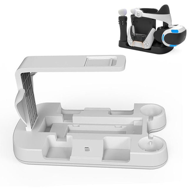 Multifunctional Ps5 / Move / Vr Charging Stand - White-1915196820670255111