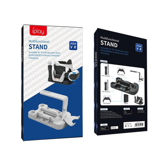 Multifunctional Ps5 / Move / Vr Charging Stand - White-1915196820670255110
