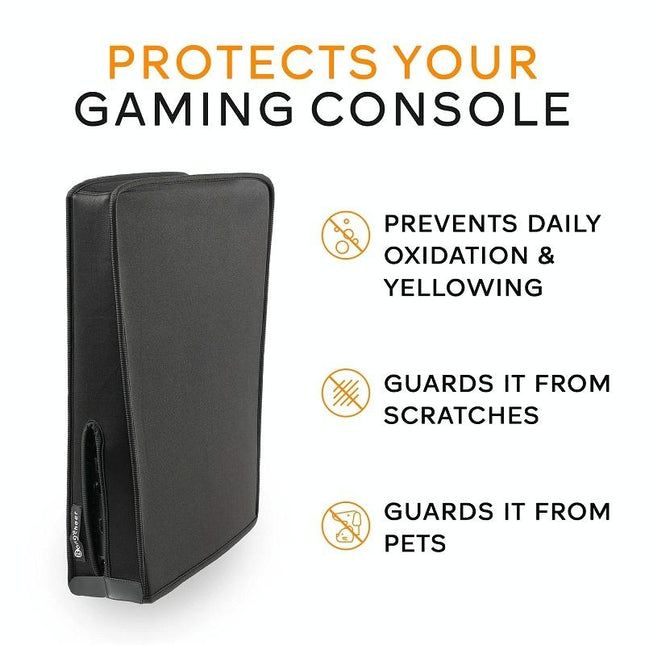 Waterproof Dustproof Protective Cover For Ps5 With Digital Optical Drive-1915197402353111043