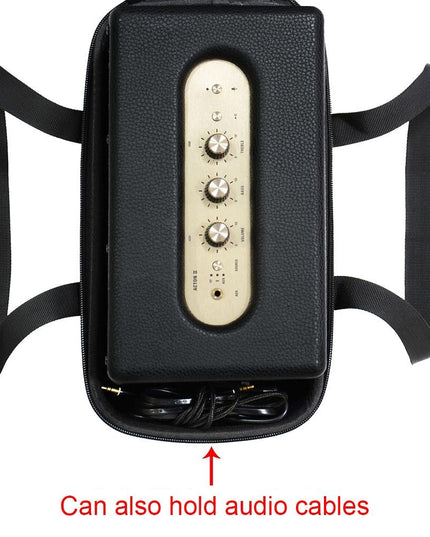 Shockproof Speaker Storage Bag For Marshall Kilburn Ii / Acton Ii - Black-1915196869902995460