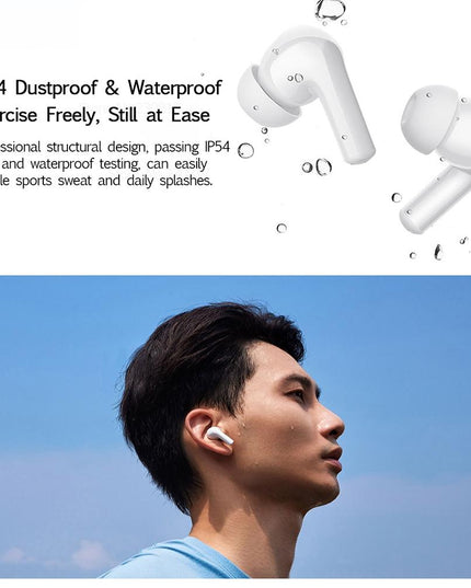 Waterproof Redmi Buds 4 Vitality Wireless Earphone With Bluetooth Calling And Noise Reduction - White-1915196832456249348
