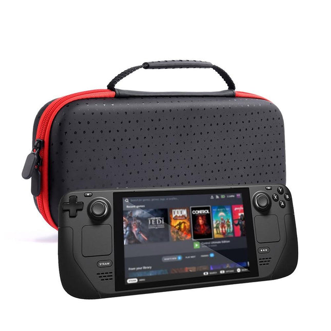 Waterproof Steam Deck Storage Bag With Interlayer - Black-1915196965633789952