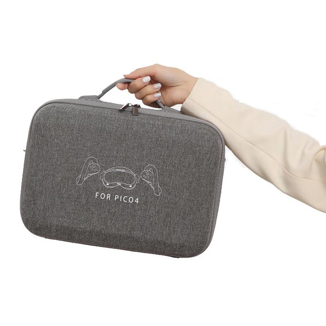 Compact Vr Storage Bag For Pico 4 - Hard Shell-1915197574793531394