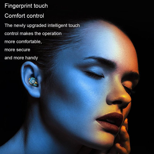 Wireless In-Ear Bluetooth Headset With Noise Reduction And Long Battery Life - Black-1915197147872104452