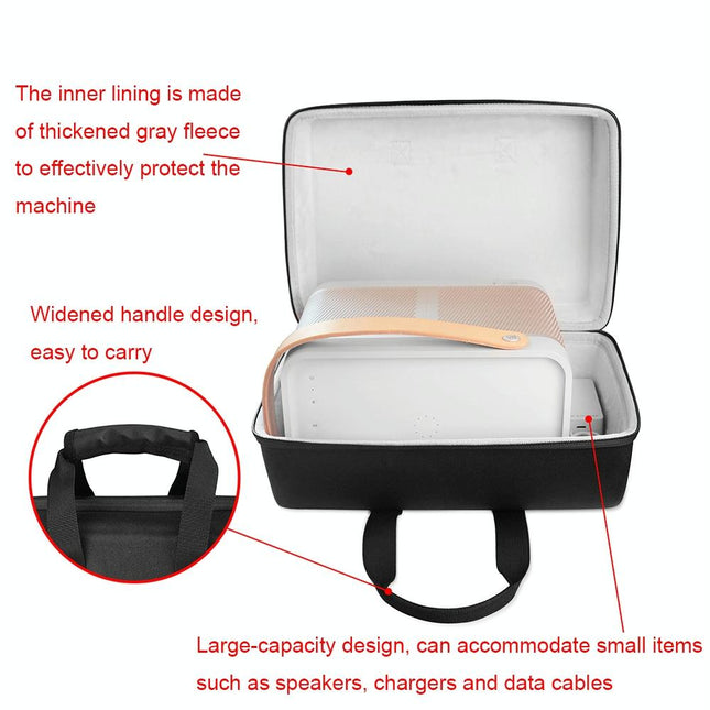 Protective Bag For B & O Beoplay Beolit 20 Speaker - Anti-Drop & Shock-Absorbing - Black-1915196886227226627