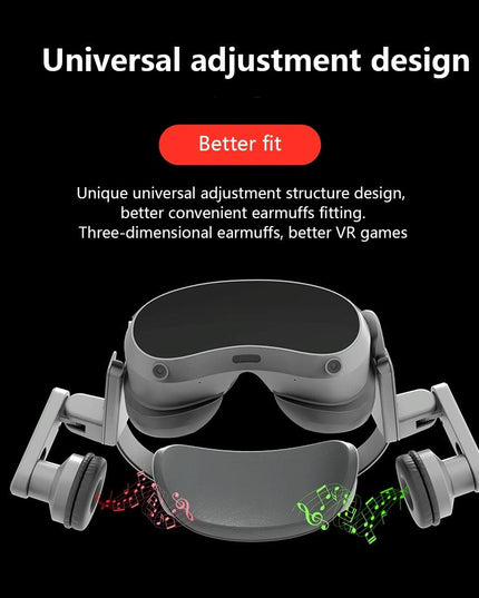 Interference-Blocking Vr Headset Earmuffs For Pico 4-1915198311552389122