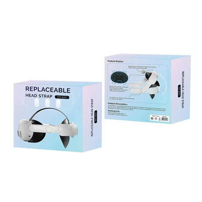 Meta Quest 3 Vr Head Strap - Adjustable-1922443425802752005