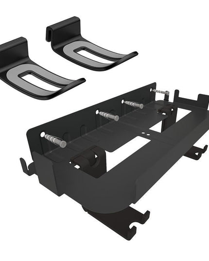 Wall-Mounted Bracket For Ps5 Console With Controller Vr Glasses And Headphone Storage - Black-1915196836906405889
