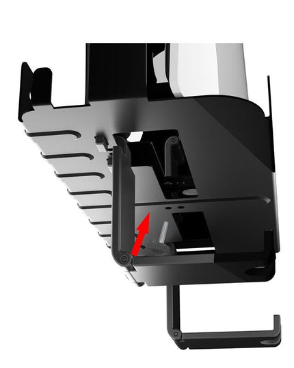 Wall-Mounted Bracket For Ps5 Console With Controller Vr Glasses And Headphone Storage - Black-1915196836906405890