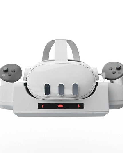 Gray Wall Mount For Meta Quest 3 Vr Helmet Charging-1922443422262759424