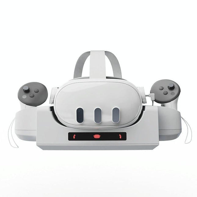 Gray Wall Mount For Meta Quest 3 Vr Helmet Charging-1922443422262759424