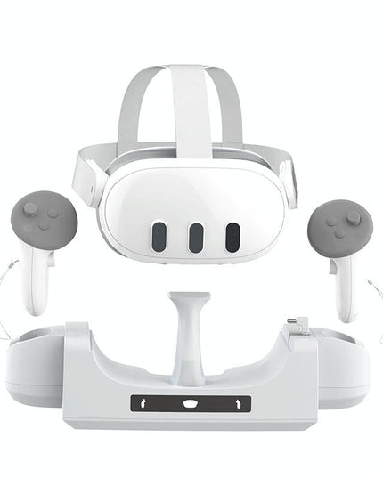 Gray Wall Mount For Meta Quest 3 Vr Helmet Charging-1922443422262759425
