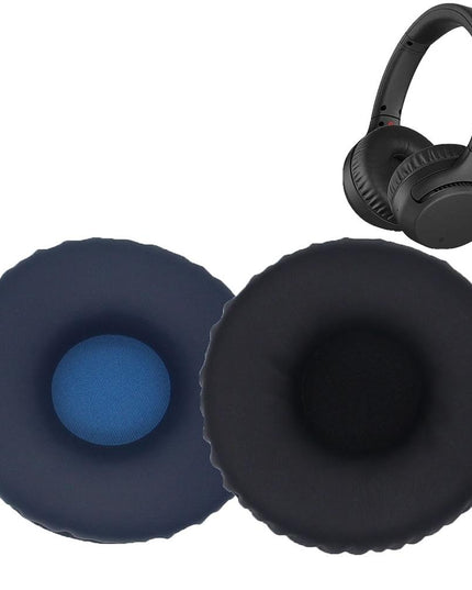 2-Pack Sony Wh-Xb700 Headphone Leather Earmuff Cover - Black-1915196821056131075