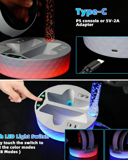 Stylish Magnetic Charging Rack For Iplay Vr2-1915198354116186117