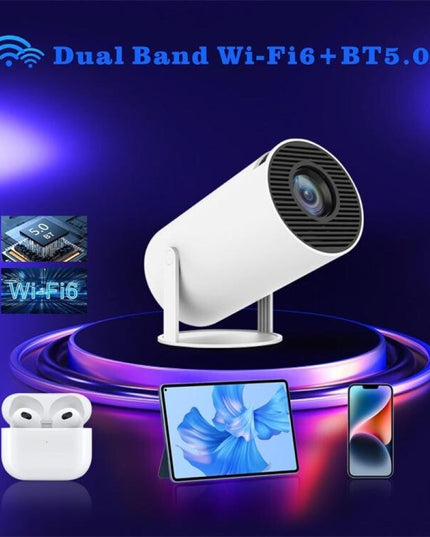 Portable Smart Projector With Android 11.0 System - 120 Lumen-1915197693865627657