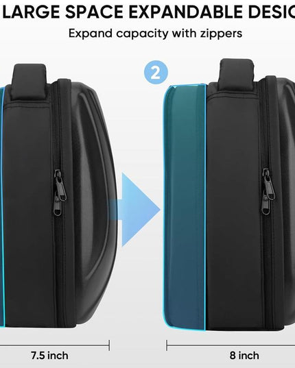 Meta Quest 3 Expandable Suitcase With Shoulder Straps-1922443405057724418
