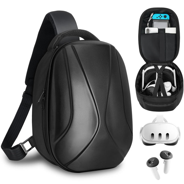 Meta Quest 3 Expandable Suitcase With Shoulder Straps-1922443405057724423
