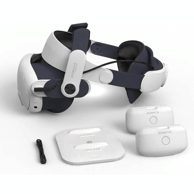 Meta Quest 3 Vr Head Strap With Dual Batteries-1922443386376294409