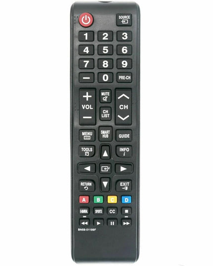 Samsung Smart Tv Remote Control - Black Replacement-1915196962831994886