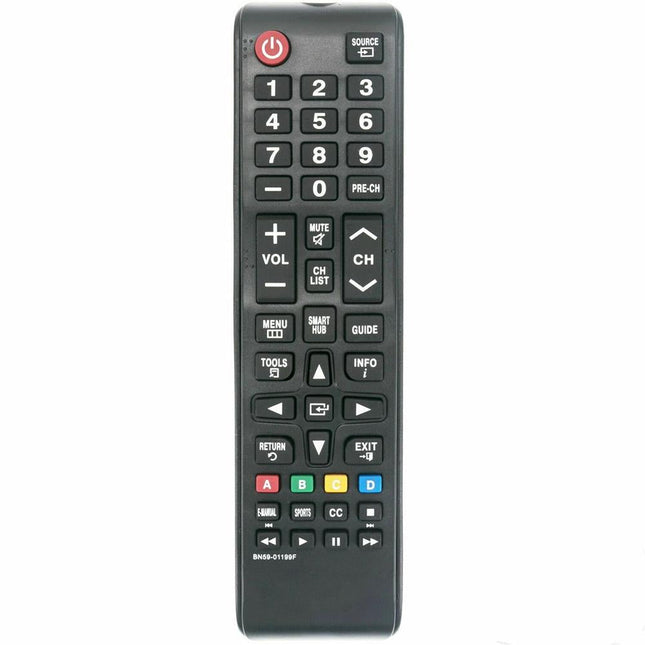 Samsung Smart Tv Remote Control - Black Replacement-1915196962831994886