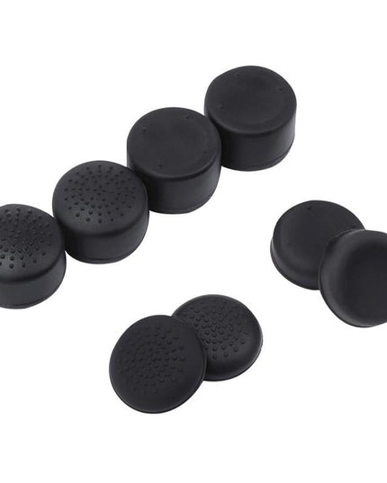 8-Piece Silicone Joystick Cap Set For Ps5 / Ps4 - Black-1915196819948834816