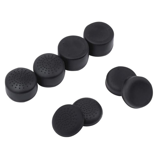 8-Piece Silicone Joystick Cap Set For Ps5 / Ps4 - Black-1915196819948834816
