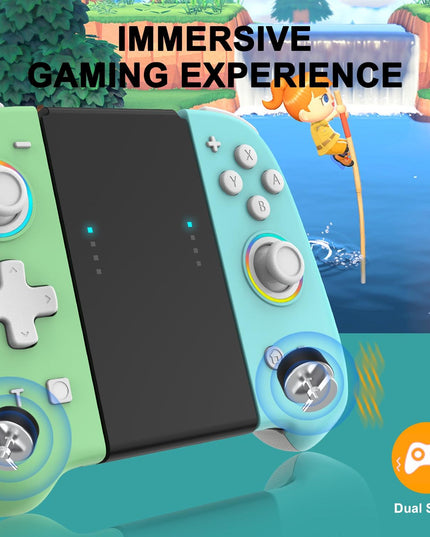 Vibrant Joycon Set With Colourful Light Switch-1915196904879296515