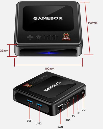 Wireless Dual System 4K Game Console - 128G Storage-1943465057392398337