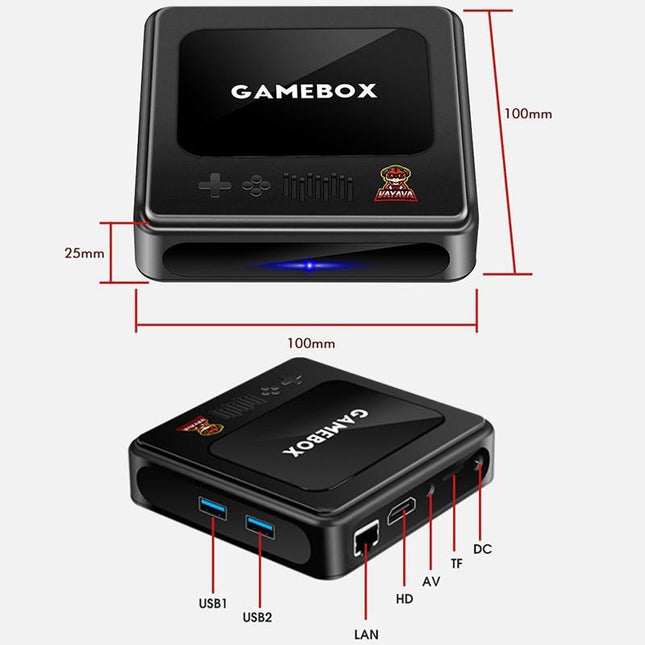 Wireless Dual System 4K Game Console - 128G Storage-1943465057392398337